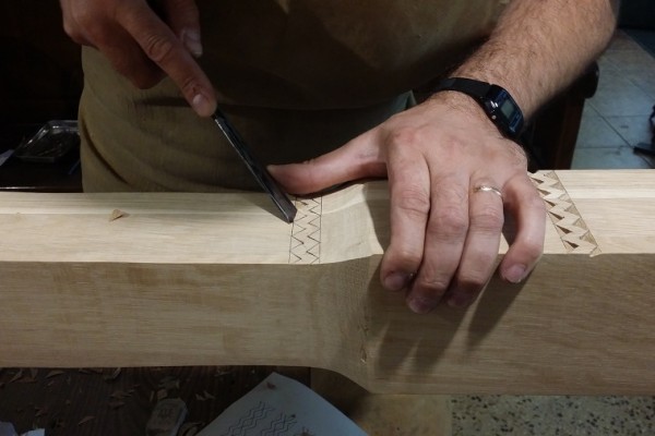 sculptură populară - stâlpi de catapeteasmă