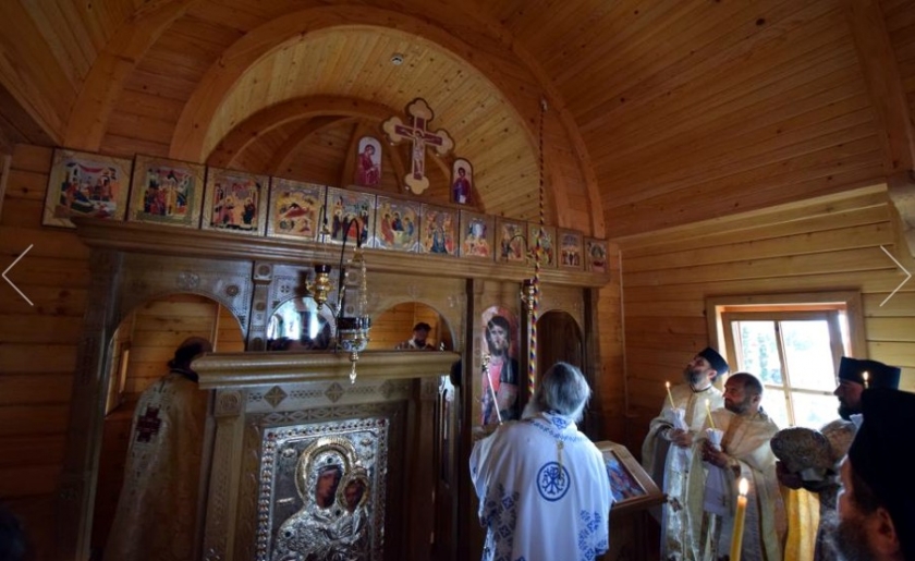 Sfinţire catapeteasmă